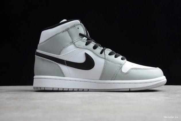 Cheap TB 1 AIR Light Grey Jordan Mid Smoke 554724-092 0711
